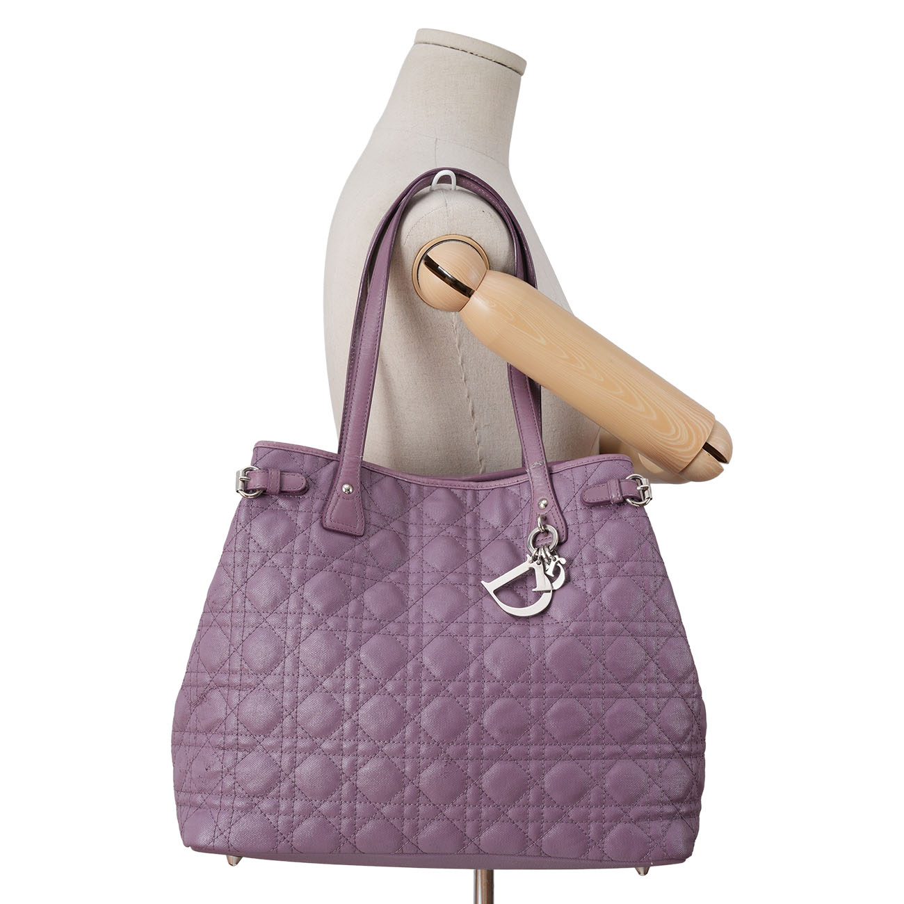 CHRISTIAN DIOR(USED)디올 까나쥬 토트백